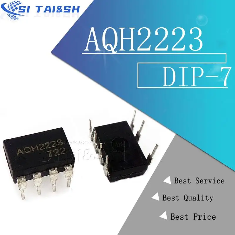 10pcs-AQH2223-DIP-7-AQH3213-AQH2213-AQH0223-AQH1223-AQH0213-AQH3223 ...