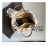 2025 New Y2k Cartoon Summer Bag Fashion Beach Large Capacity Shoulder Work Handmade Tassel Denim Print Tote Bag Clothing Bag 2