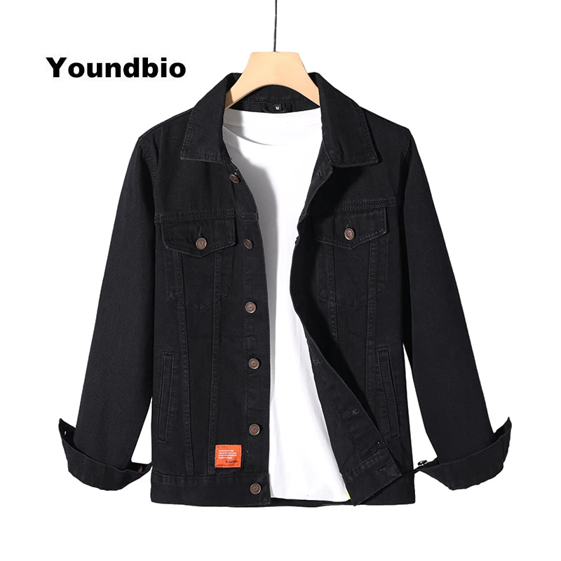 Men Denim Jackets Spring Cotton Jeans Coats High Quality Male Summer