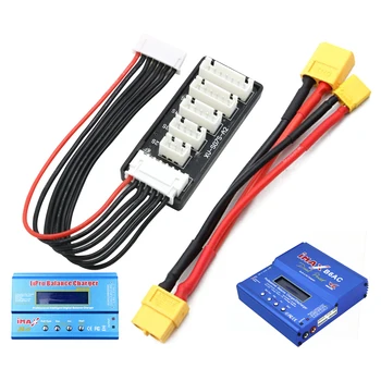 Scheda di ricarica parallela per batterie Lipo 2S-6S di alta qualità, caricabatterie JST XH, compatibile con batterie Imax B6 B6AC B8 per auto RC e droni