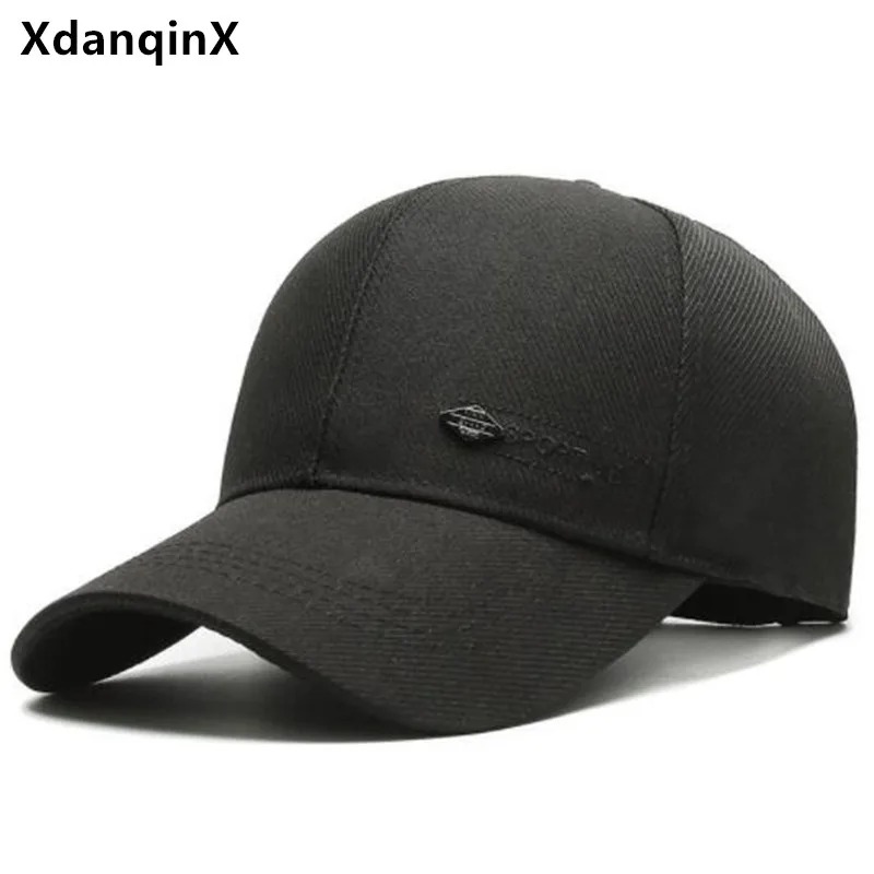 

Snapback Cap New Spring Hardtop Cotton Baseball Caps For Men Simple Casual Sports Cap Male Bone Duck Tongue Cap Fishing Hat