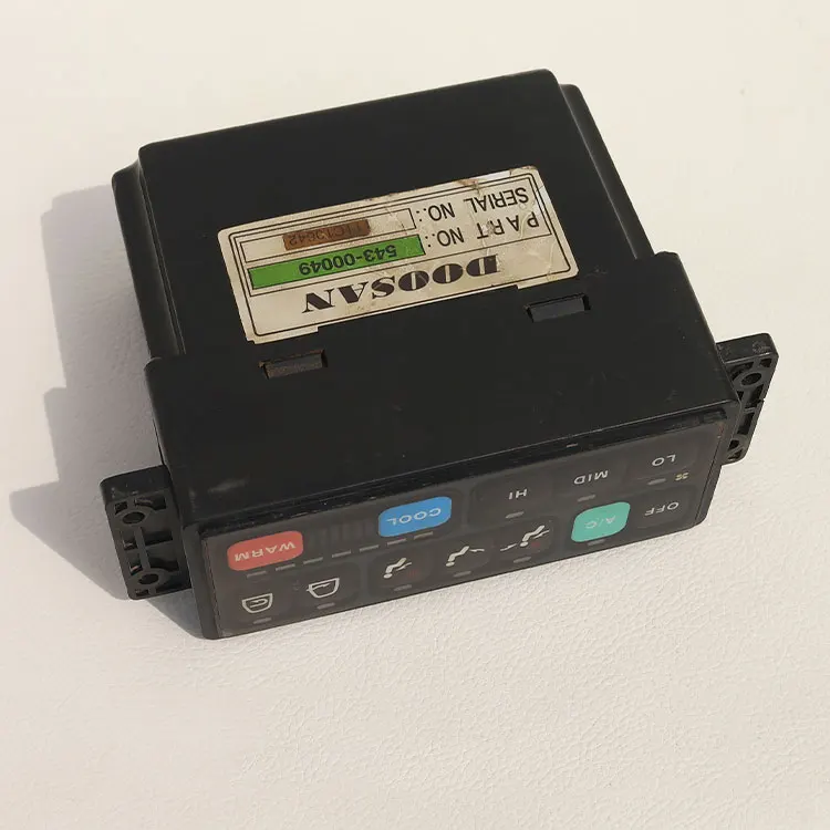 DH225-7 excavator air conditioning control panel 543-00049