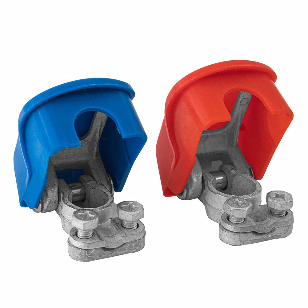 2pcs Universal Storage Battery Connector Quick Release Auto Car Terminals Clamps Motorcycle Positive/Negative Battery Connector