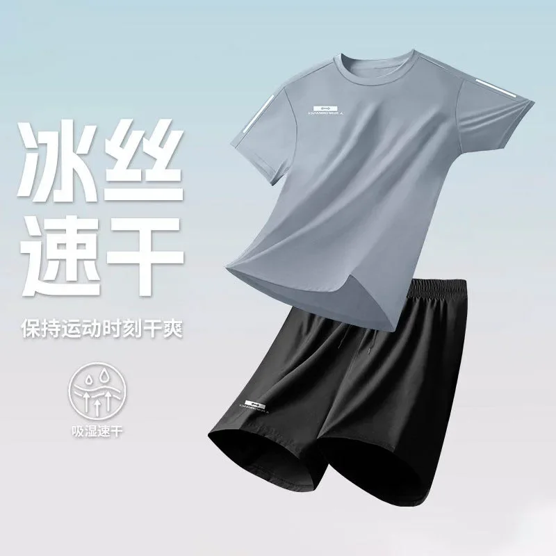 Tenue de sport pour femmes, chemise de course d'été à séchage rapide pour le sport, T-shirt à manches courtes pour le badminton, vêtements de fitness, short d'entraînement