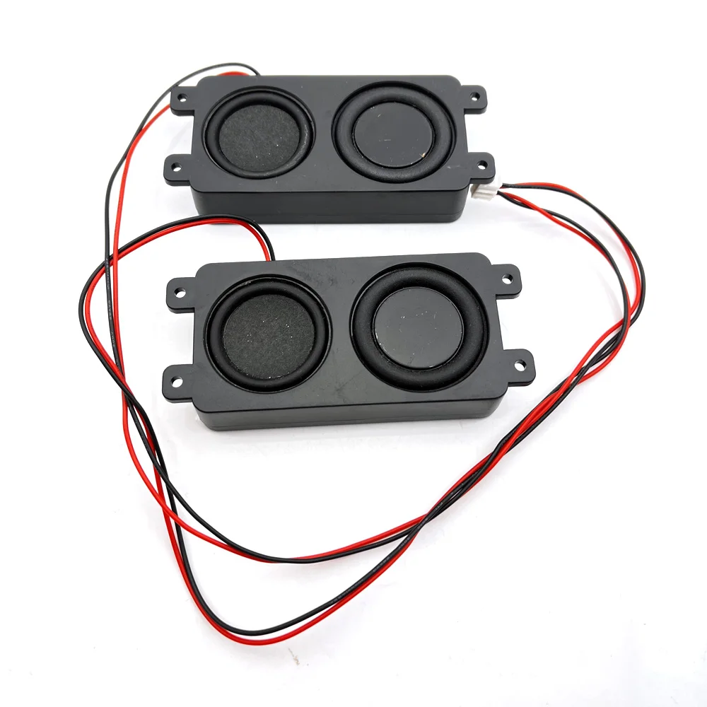 Mini haut-parleur Audio TV, 1 paire, 4 Ohm, 2W à PH 2.0, pilote