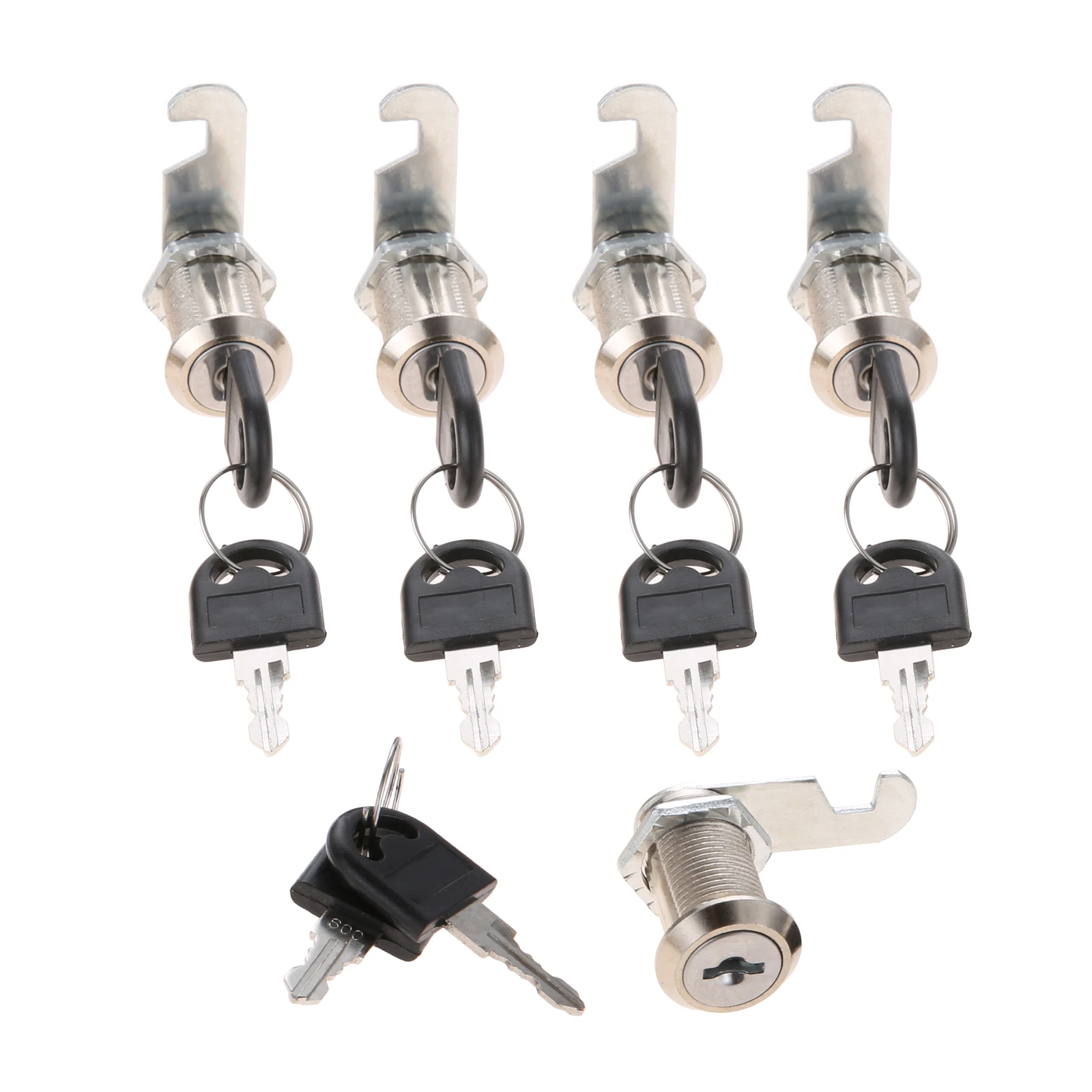 Alliage De Fer Et De Nickel 5 Lettres 5 ensembles de serrures à came de 1 à 1/8 pouces, pour porte de boîte aux  lettres, coffre fort, tiroir d'armoire avec clé, haute sécurité | AliExpress