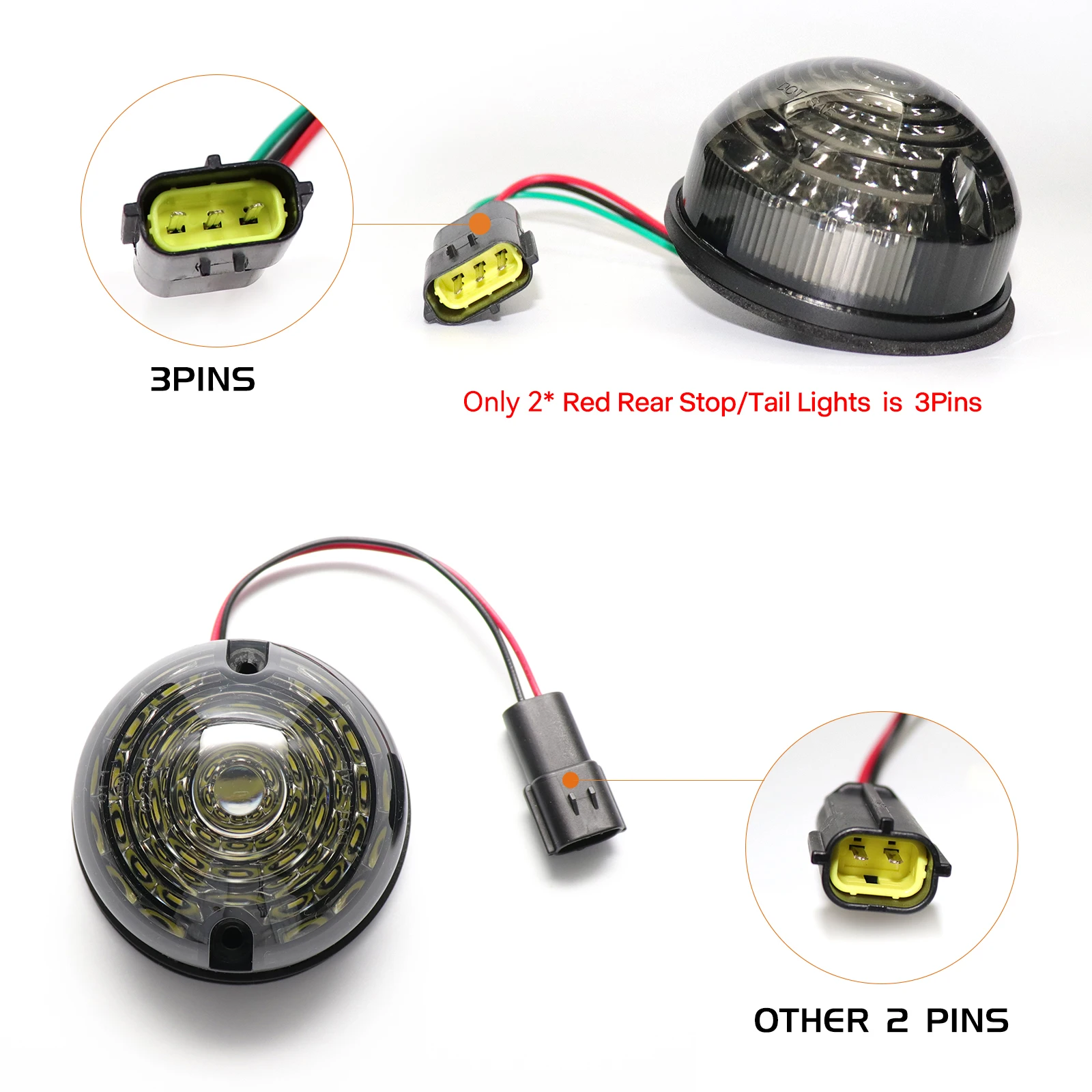 Turn Signal Complete LED Light Upgrade Kit for Land Rover Defender