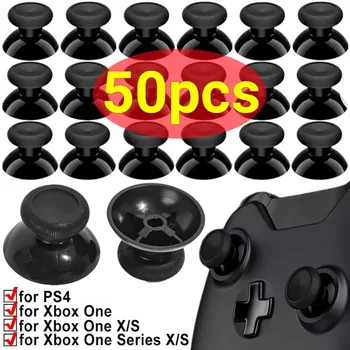 Joystick Replacement Thumbstick Thumb Stick for Xbox One Series X/S PS4 Controller Silicone Thumb Stick Grips Caps Mushroom Cap
