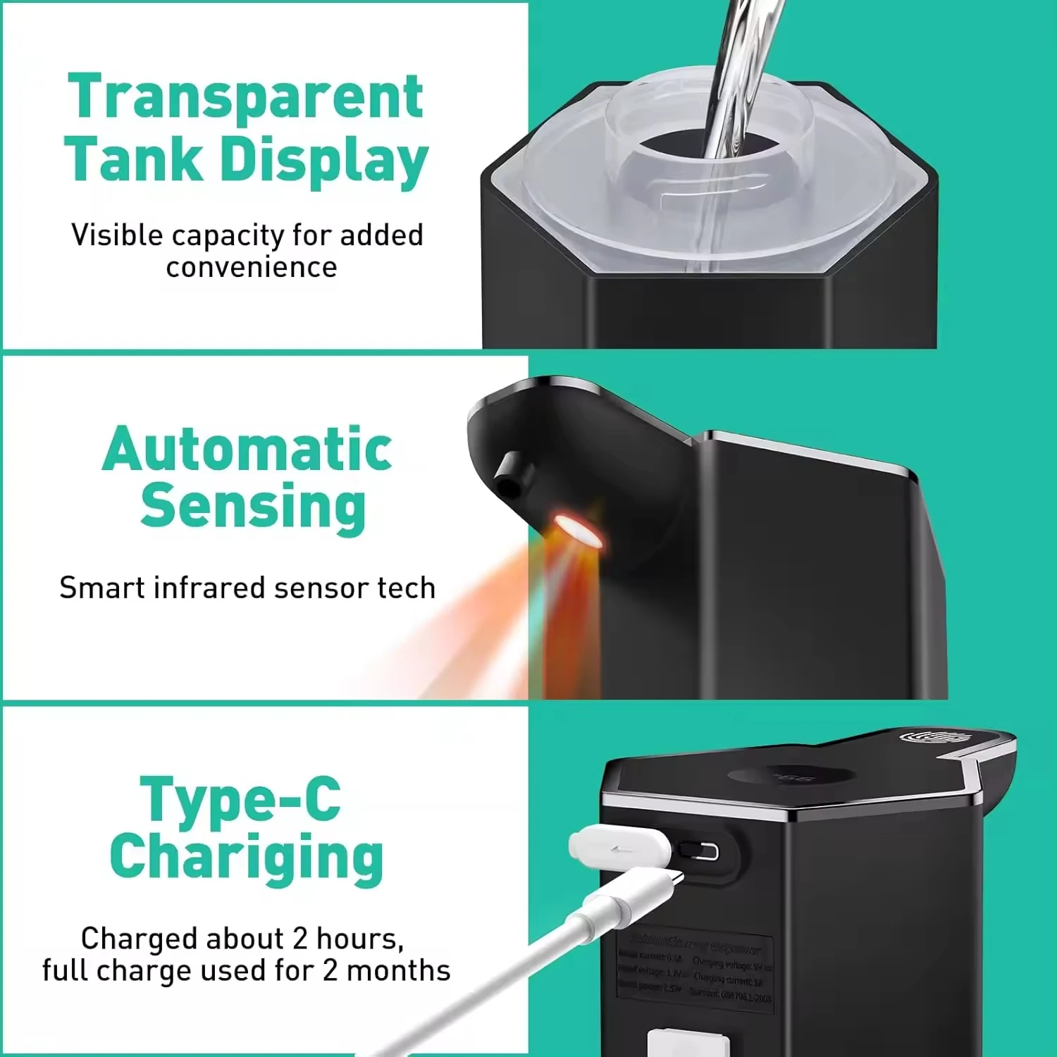 Automatic Soap Dispenser 360Ml