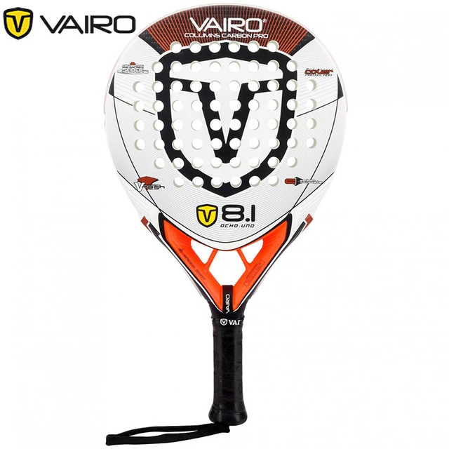 Professional Pala Padel Vairo 8.1 Carbon Paddle Racket Soft EVA Face Tennis  Racket With Padel Racket Bag Training Accessories _ - AliExpress Mobile