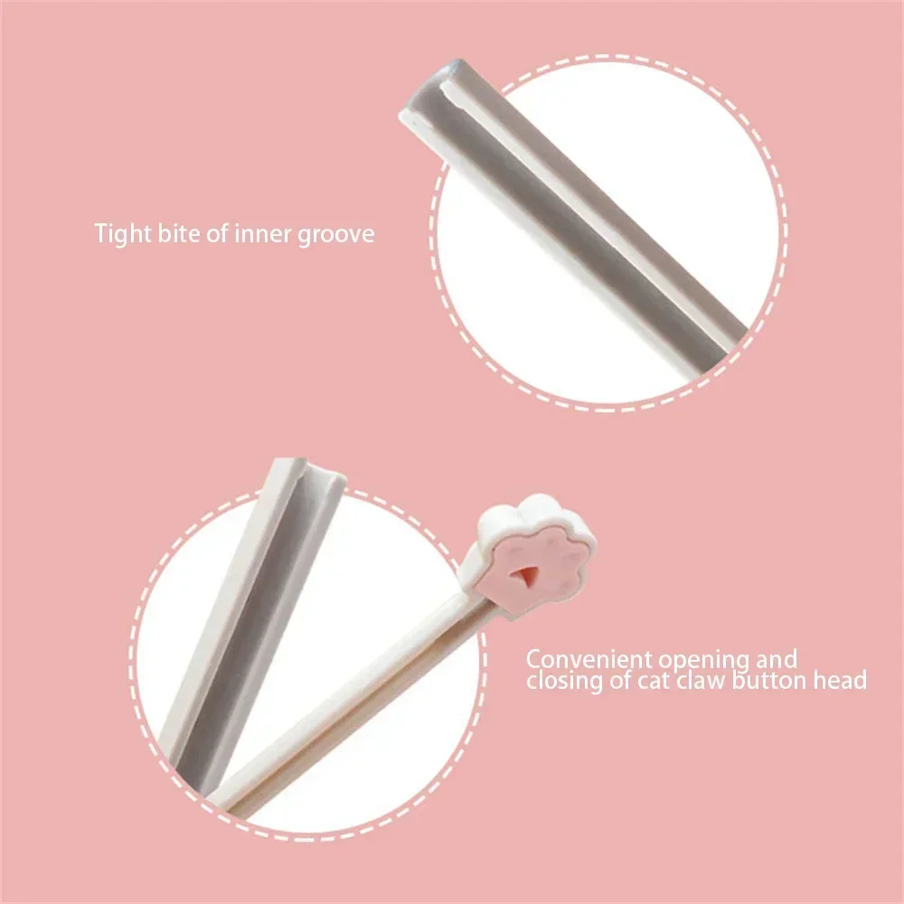 New 6pcs Cute Cat Claw Closure Clip Food Bag Clip Kitchen Snack Food Preservation Sealed Clip Kitchen Accessorie Tools