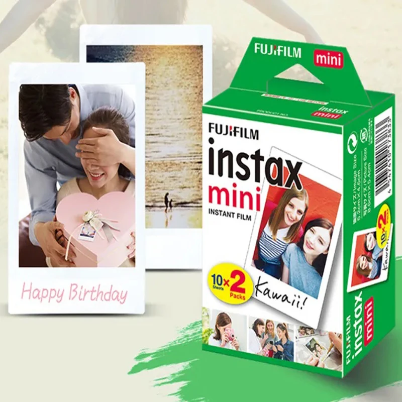 10-100 Sheets Fujifilm Instax Mini 12 White Edge Instant Film Paper For Fuji Mini 11 7s 8 9 25 50s 70 90 Printer Camera