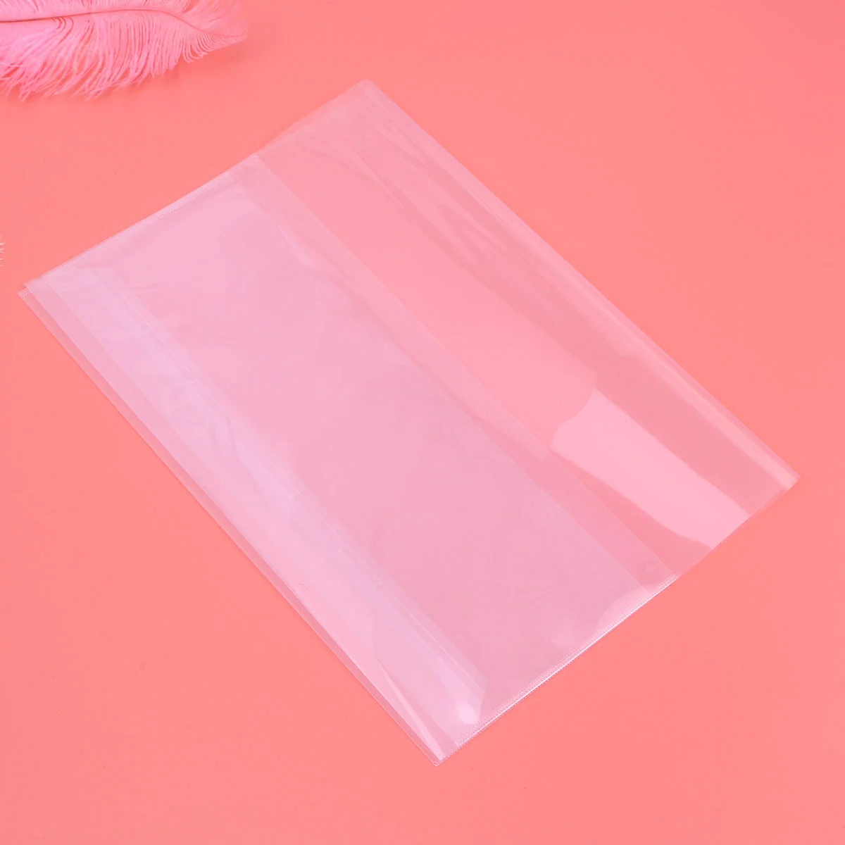 

16K Textbook Cover Clear Waterproof Plastic Exercise Book Note Book Film Protector