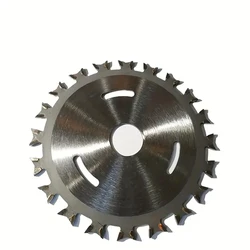 Premium Alloy Double - Sided Carbide Woodworking Saw Blade - 20 Sharp Sawteeth for Precision Wood Cutting (Silvery)