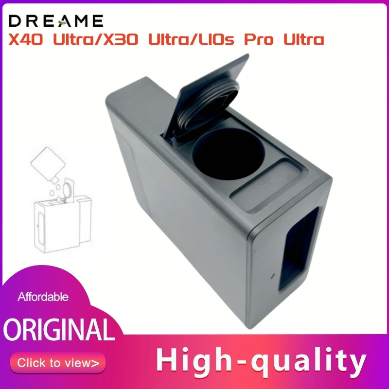 Dreame L40 Ultra 4 Pezzi Riutilizzabili Sacchetti Per Aspirapolvere Dreame X50 Ultra Complete / X40 Ultra Complete / L10s Ultra Gen Mova Z50 Ultra