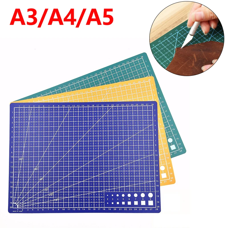 A4/A5 Cutting Mat Sewing Mat Single Side Craft Mat Cutting Board for Fabric  Sewing and Crafting DIY Art Tool