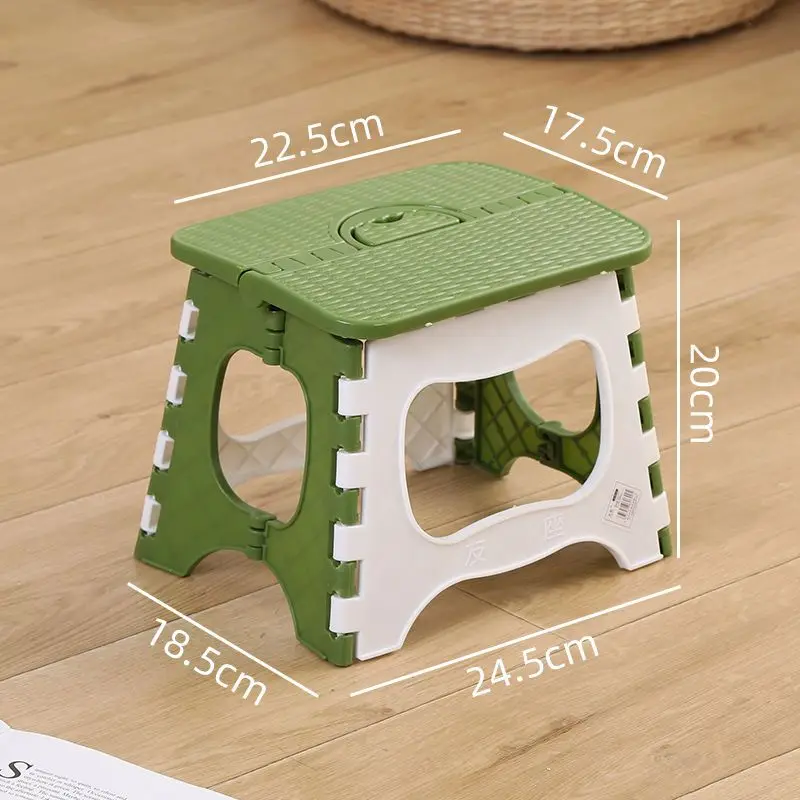 Non Slip Foldable Step Stool for Adults and Kids Kitchen Plastic