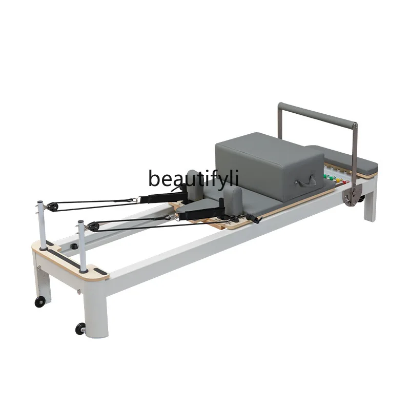 

Pilates Large Equipment Core Bed Household Five-Piece Aluminum Alloy Small White Bed Factory Pilates Bed