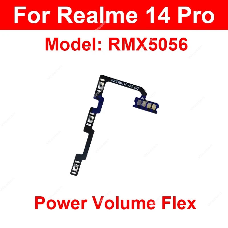 Power Volume Button Switch Keys Flex Cable Replacement Parts