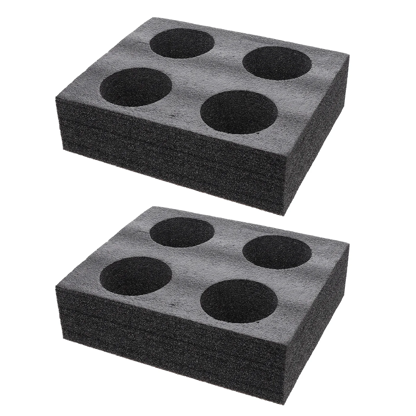 

2/3/4/5/6/8/9 Hole Pearl Cotton Support For Bowls Drinks Packing Carrier Trays Milk Tea Beverage Takeout Fixing Tray