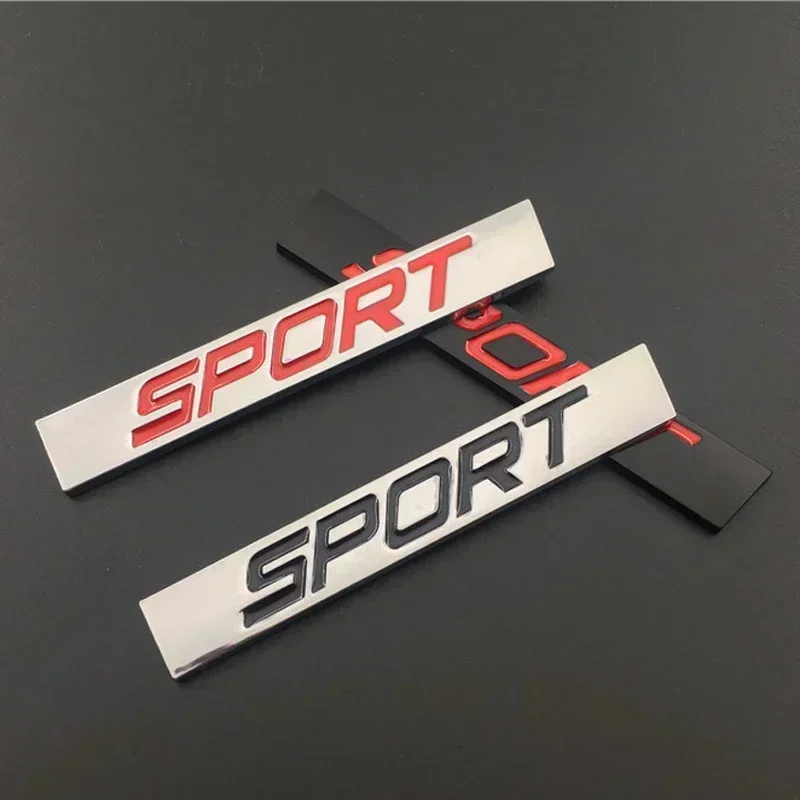 Premium 3D Metal Sport Emblem Badge - Rear Trunk & Fender Decor Sticker Decal