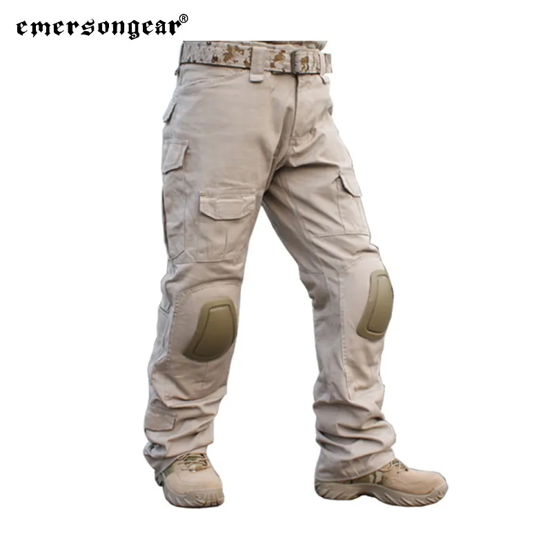 Emersongear Tactical Combat Pants Gen 2 G2 Men Duty Cargo Trouser Hunting Outdoor Shooting Cycling Hiking Sport Training TAN