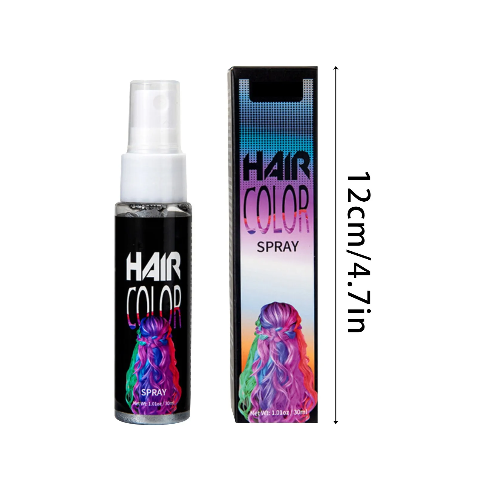 30ml Temporary Hair Color Spray Timesave Diy Hair Color Spray, Spray, For Men Women