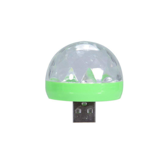 USB LED Disco DJ Stage Car Light Portable Family Party Ball Colorful Light Bar Club Stage Effect Lamp Mobile Phone Lighting