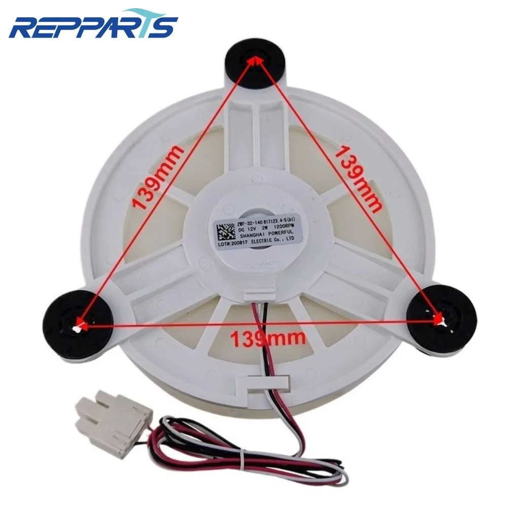 New ZWF-32-140 B17123.4-5(A1) Cooling Fan For Samsung Refrigerator Fridge Radiator Freezer Parts
