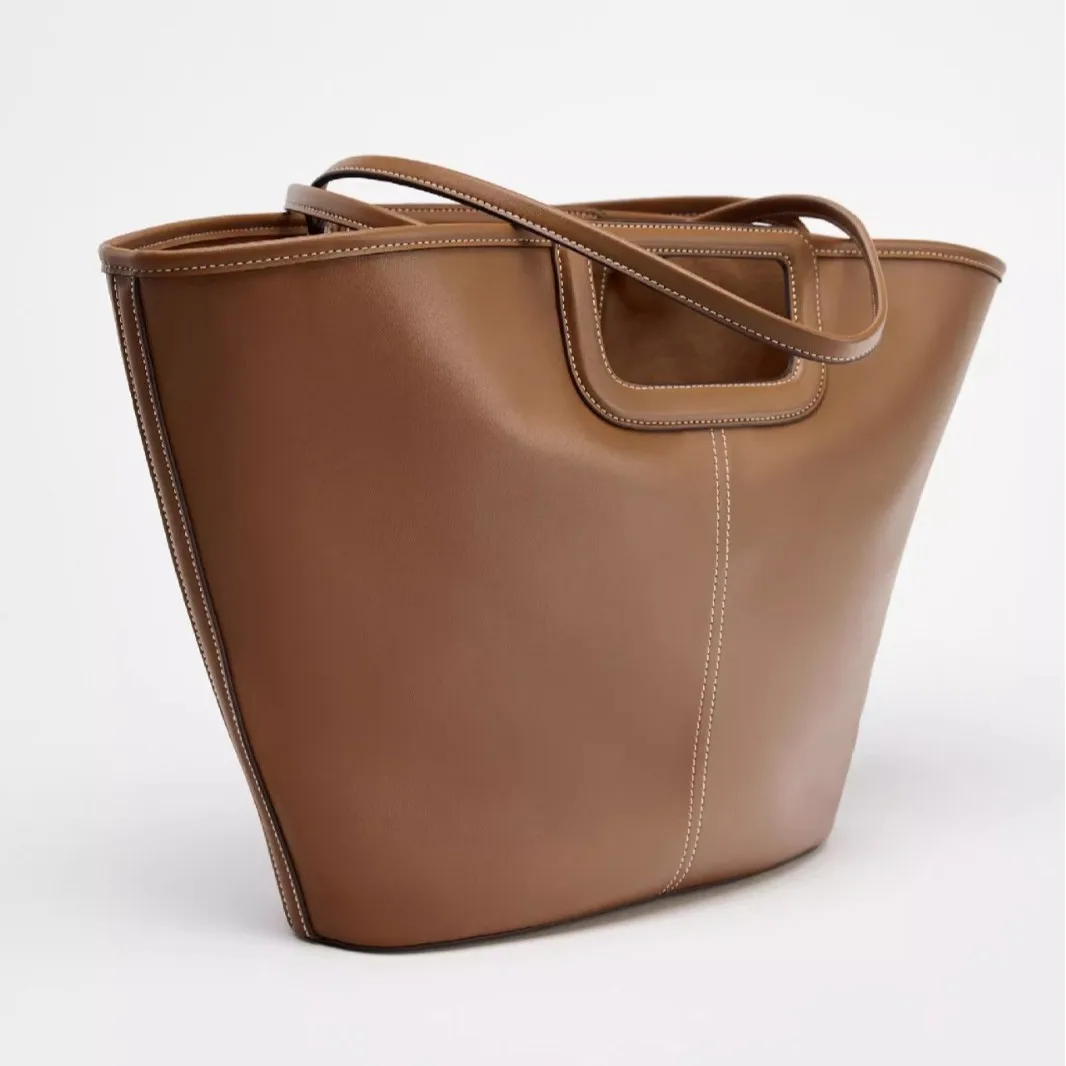 Women's Bag pu Leather Versatile Fashion Large Capacity Shoulder Satchel Hobo Bag Girl Brand Designer Shopping Tote Bag Handbags