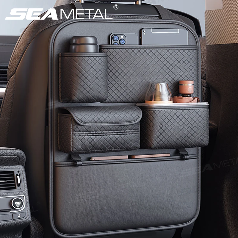 Multi-Pocket Car Seat Organizer 1