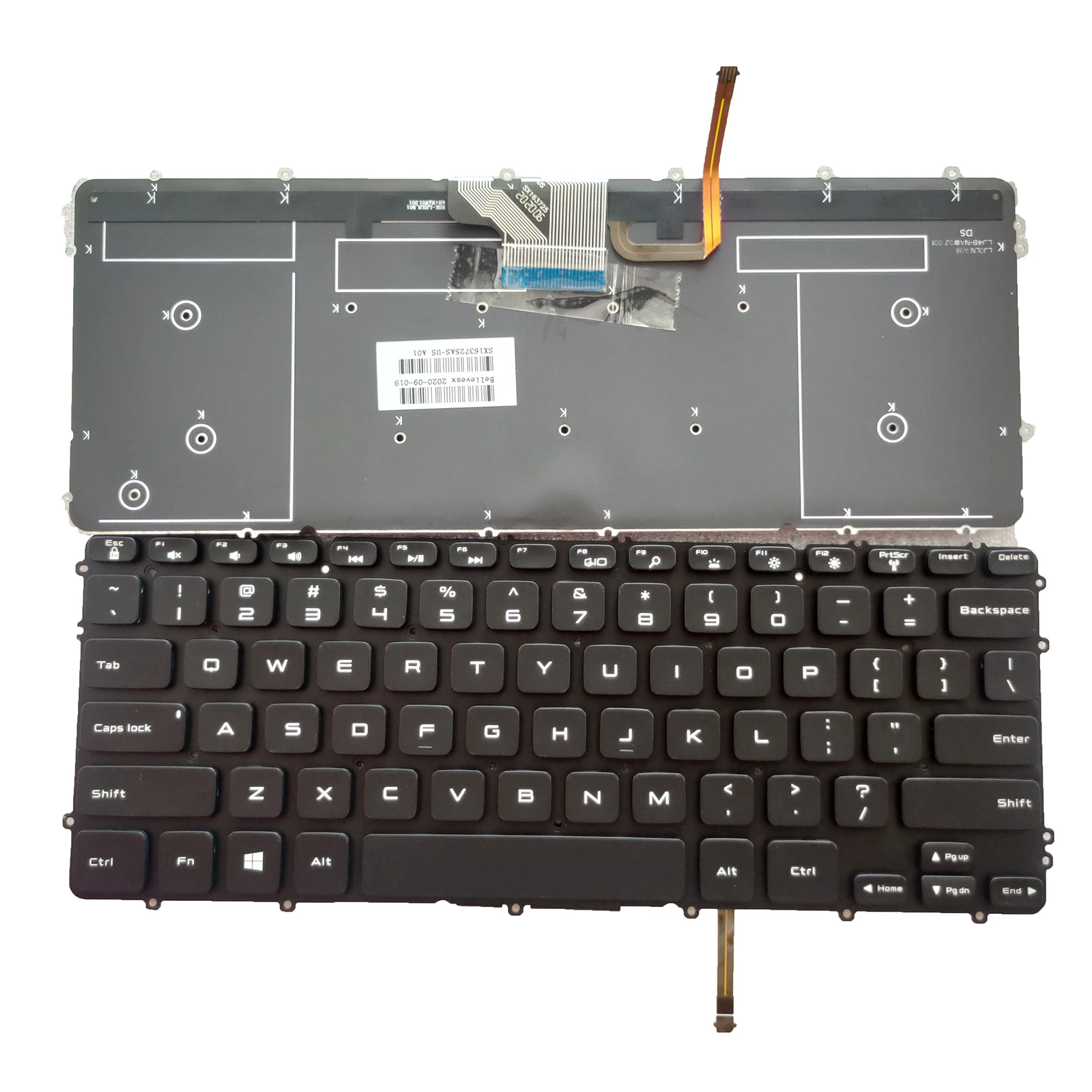 Nuova Tastiera Usa Per Dell Xps 15 9530 Precision M3800 Retroilluminato