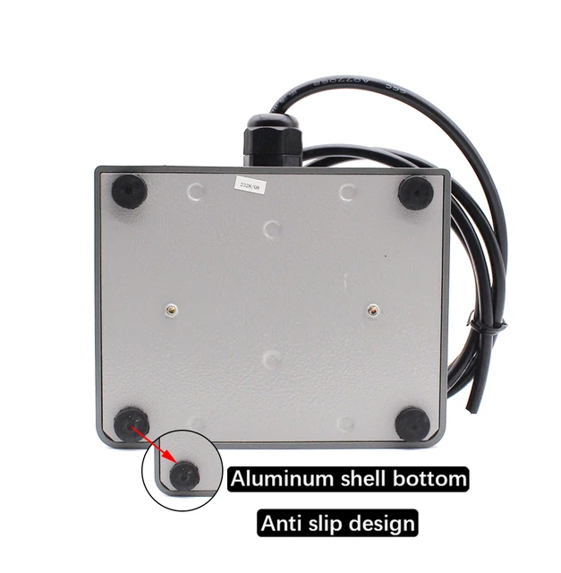 3A 220VAC Foot Pedal MDFS-65 Momentary Foot Pedal Switch - Plastic ...