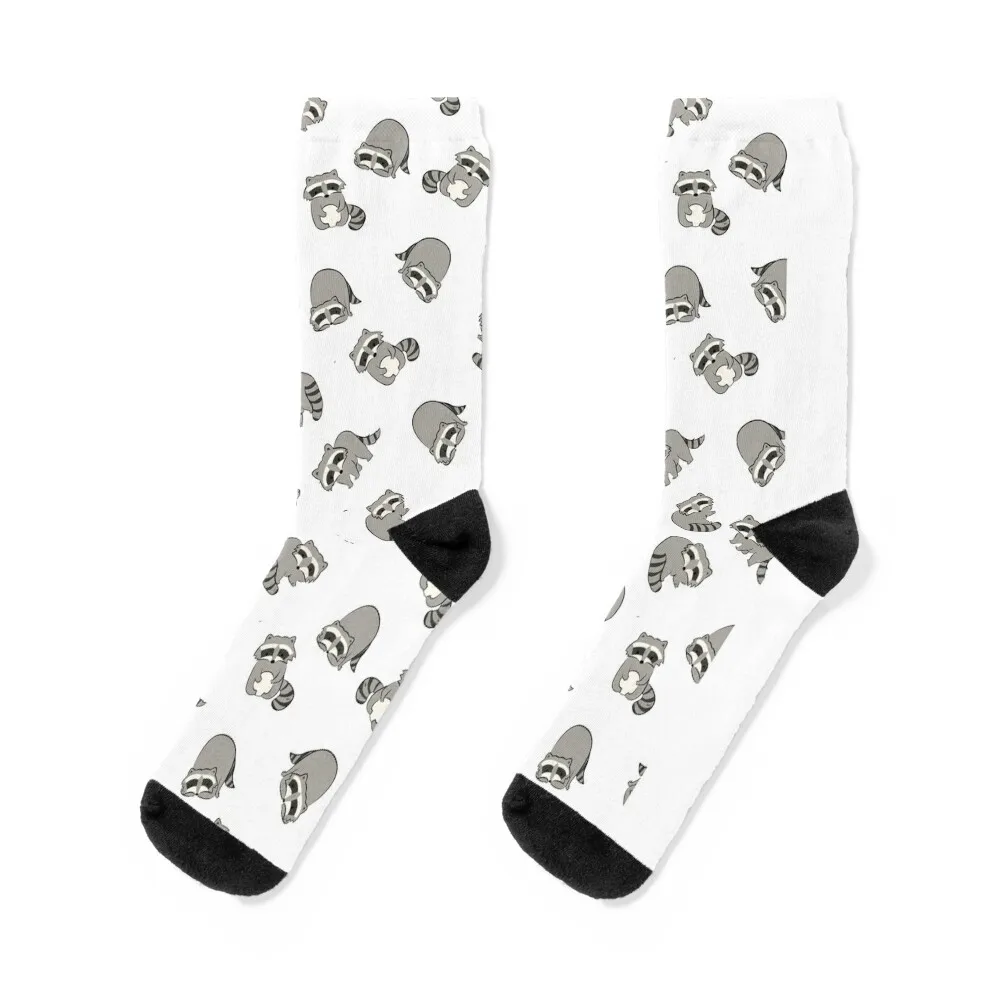 

Raccoon pattern Socks Climbing socks compression socks Socks Men Women's