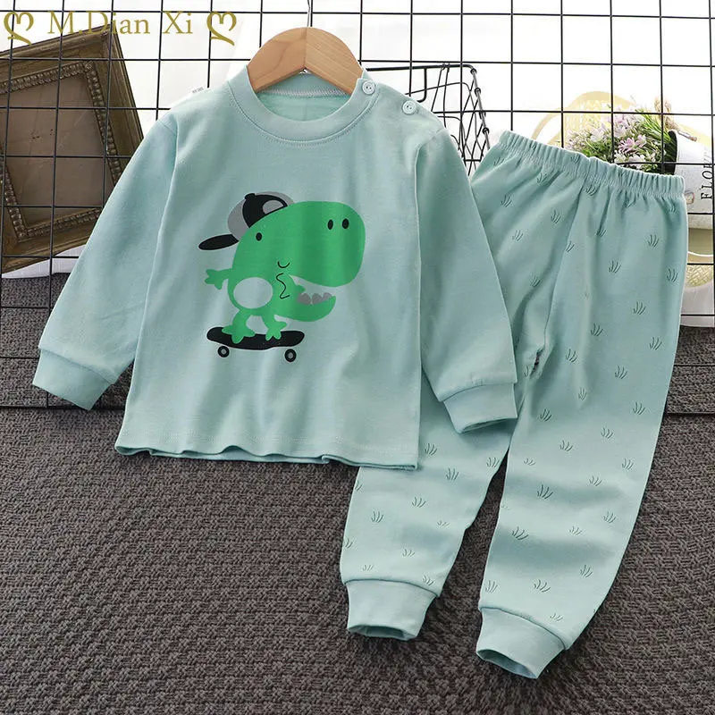 Conjunto de pijamas para bebé de 0 a 24 meses, ropa de algodón, 2 piezas, primavera y novedad de 2022 _ - AliExpress Mobile