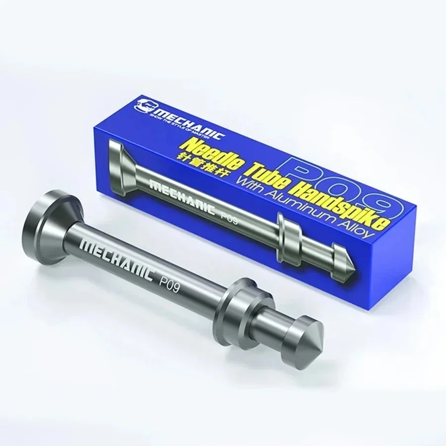 Soldering Flux Soldering Paste Reusable Syringe MECHANIC P09 Aluminum Alloy Tube Piston Solder Paste Flux Booster Manual Syringe Plunger Dispenser Propulsion Repair Tools