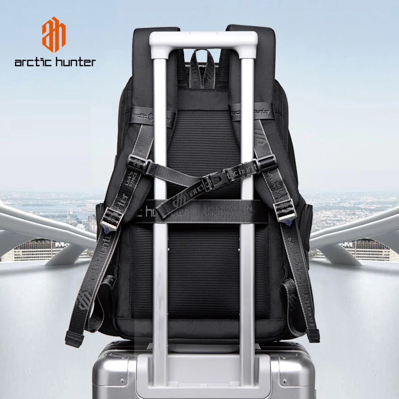Arctic Hunter 2023 New Fashion Waterproof Laptop Backpack 17 Inch Men's Waterproof Functional Backpack Travel Backpack 5