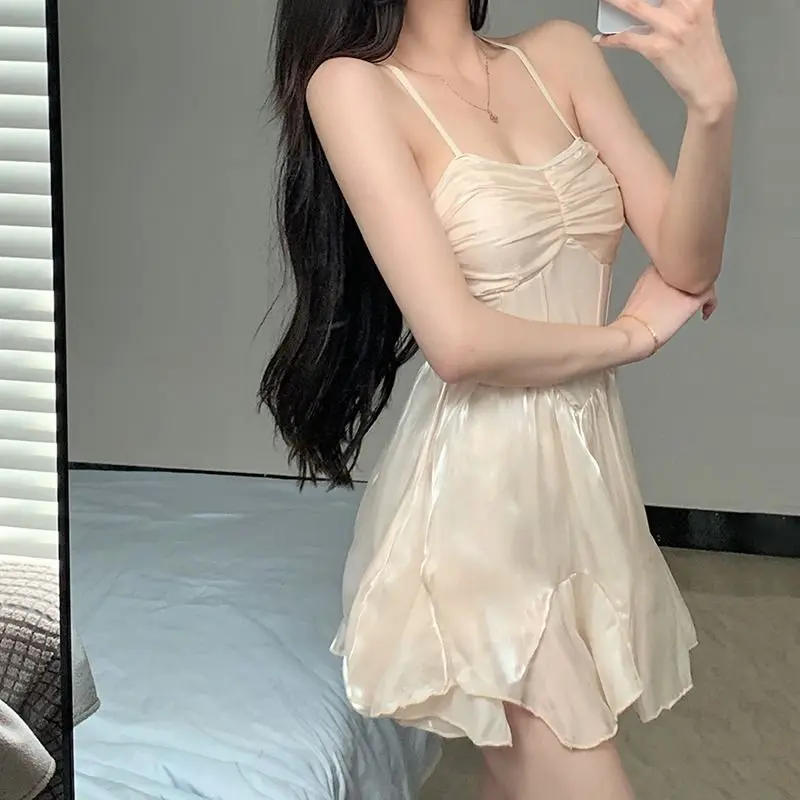 Summer New Temperament Women's Clothing Fashion Vacation Beach Style Thin Slim Sexy Hollow Out Conjoined Body Sling Swimwear