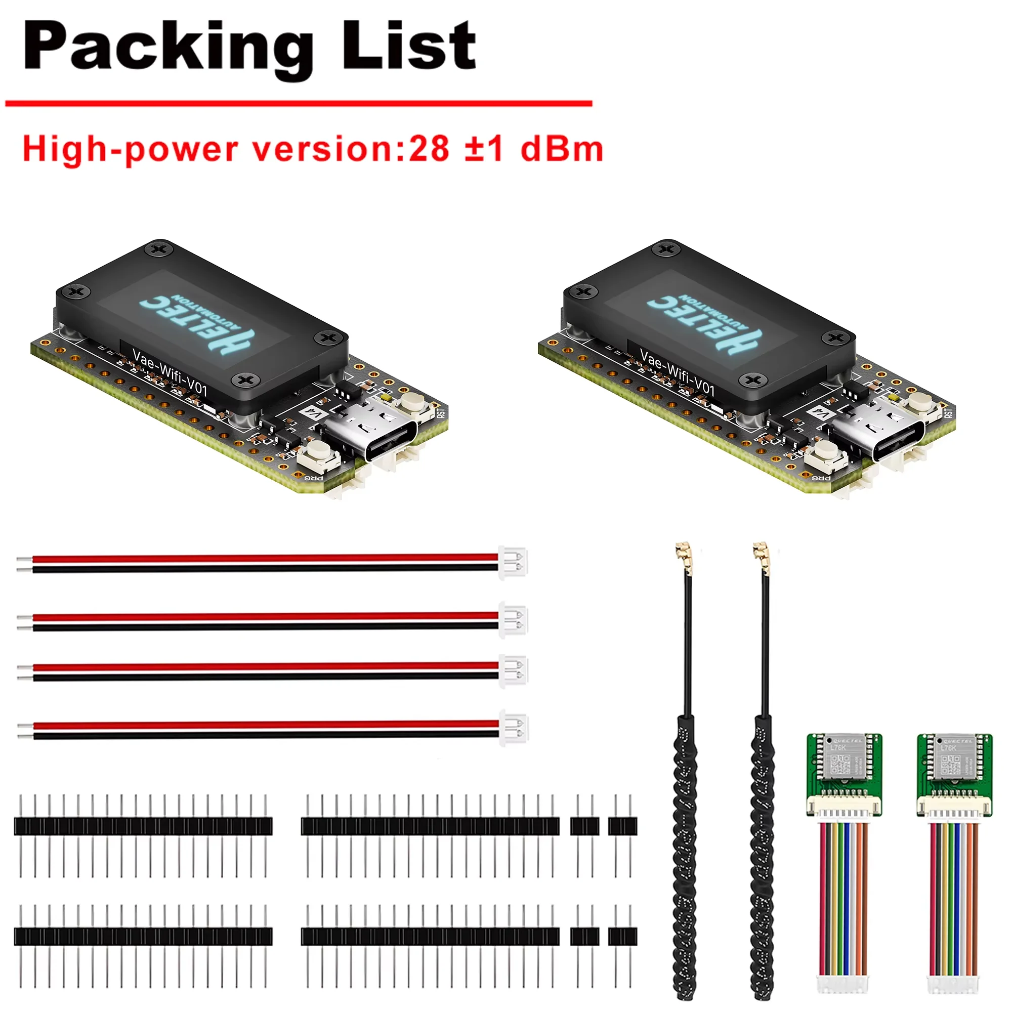 ตัวเลือกสินค้า บอร์ดพัฒนา IoT พร้อมจอ OLED สำหรับโปรเจกต์ LoRaWAN