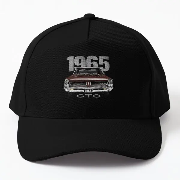 

1965 Gto Classic T Amazing Idea Baseball Cap Hat Outdoor Summer Bonnet Sun Fish Printed Solid Color Black Czapka Sport