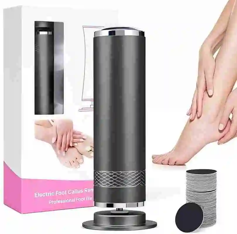 Callus Remover, Upgraded Electric Remover For Feet, Adjustable Speed Foot File With 60 Pieces Sandpaper Disc_voghion.com