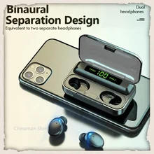 

TWS Bluetooth 5.0 Earphones Charging Box Wireless Headphone 9D Stereo Sports Waterproof Earbuds Headsets With Microphone