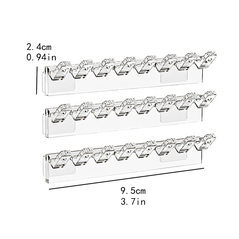3/6/12/18pcs Necklace Storage Rack, Bracelet And Earrings