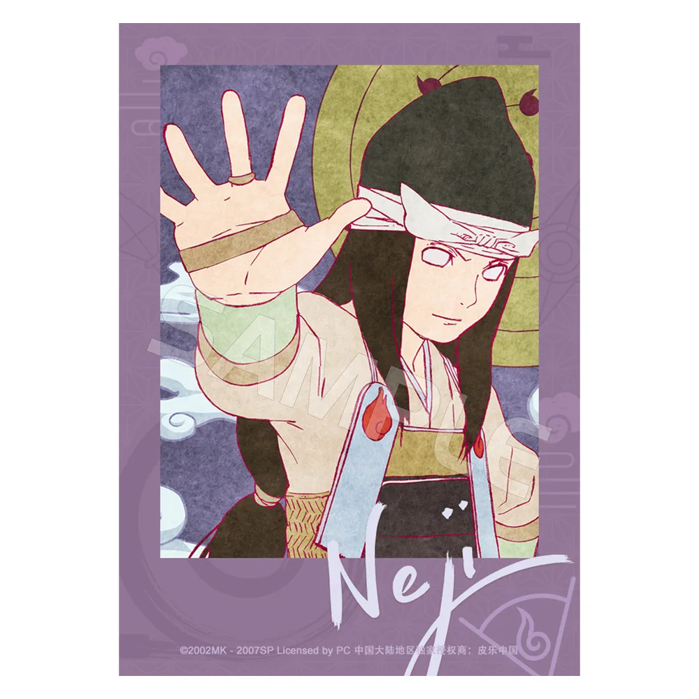 Officially Authorized Naruto Series Cosplay Photographic Print featuring Sasuke, Neji, and Shikamaru