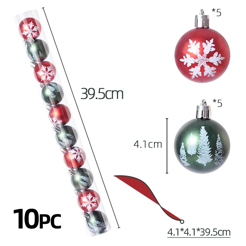 

Новый Рождество 4 см фотообои с рисунком снежинки. Подвеска в виде цилиндра с деревом 10CP