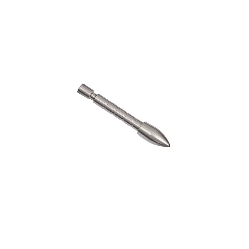 12pcs 70 80 90 100 110 120 Grain Stainless Steel Bullet Point Tip For ID 4.2 mm carbon Arrow Shaft  Archery Bow Hunting 6