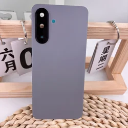 Enhanced Battery Housing with Camera Lens Glass Replacement - A175 Back Cover - Galaxy A17 4G (Grey)