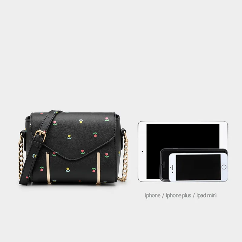New Korean style shoulder bag female cute all-match diagonal small square bag chain trend fashion student small bag