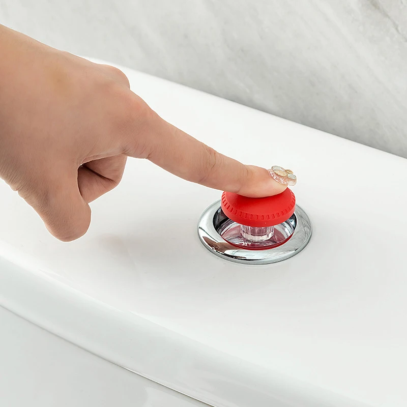 Toilet Press Button Handle For Bathroom
