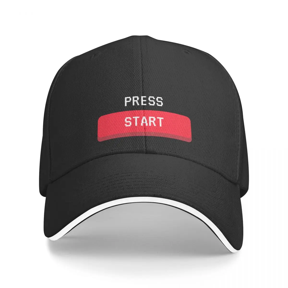 

PRESS TO START Baseball Cap Visor Hat Man Luxury foam party Hat Girl Men's